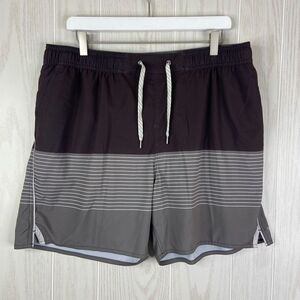 Vuori Trail Running Shorts Men’s XXL Striped Liner Anti-Odor